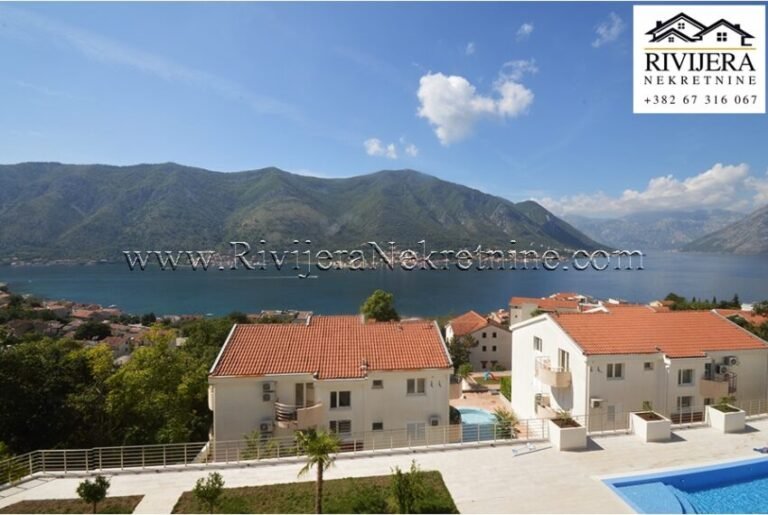 Charming One-Bedroom Apartment with Pool in Dobrota