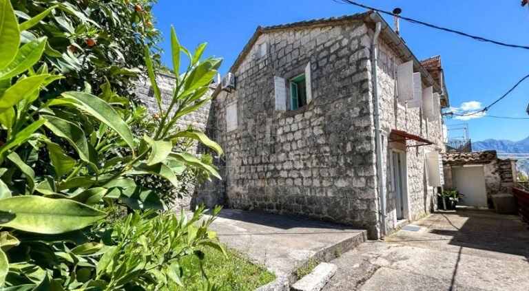 Stone House in Perast Center
