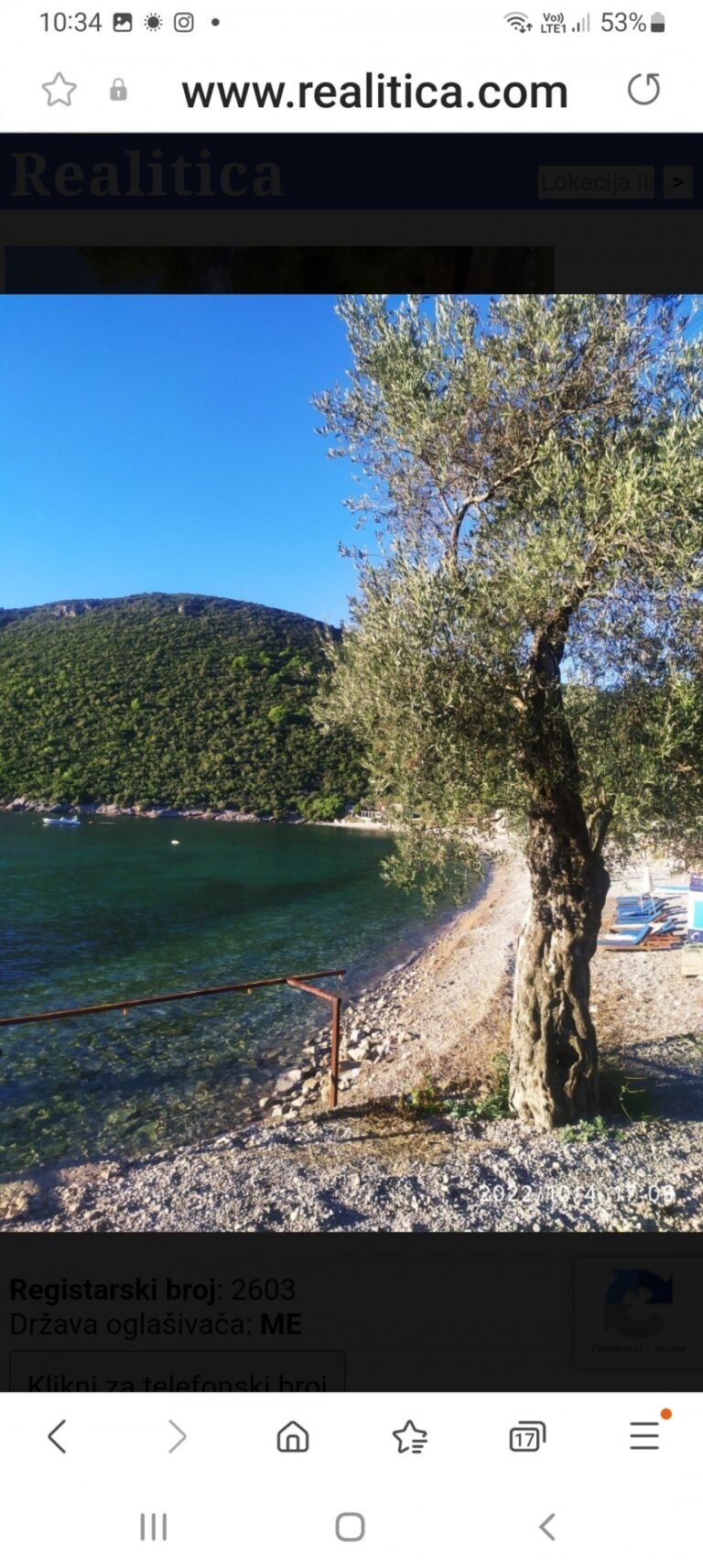 Building Land for Sale in Luštica