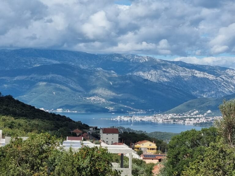 Coastal Land with Stunning Views Near Bigova Bay