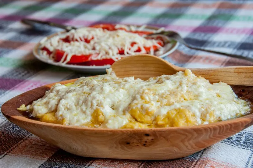 Traditional Kačamak (porridge)